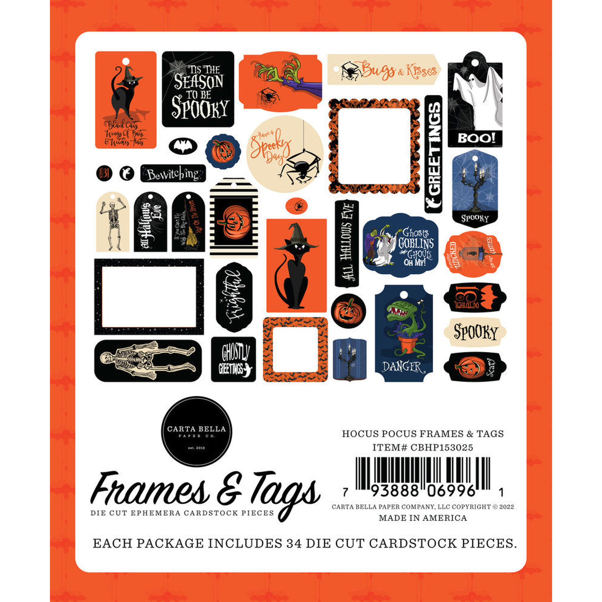 Hocus Pocus Frames & Tags