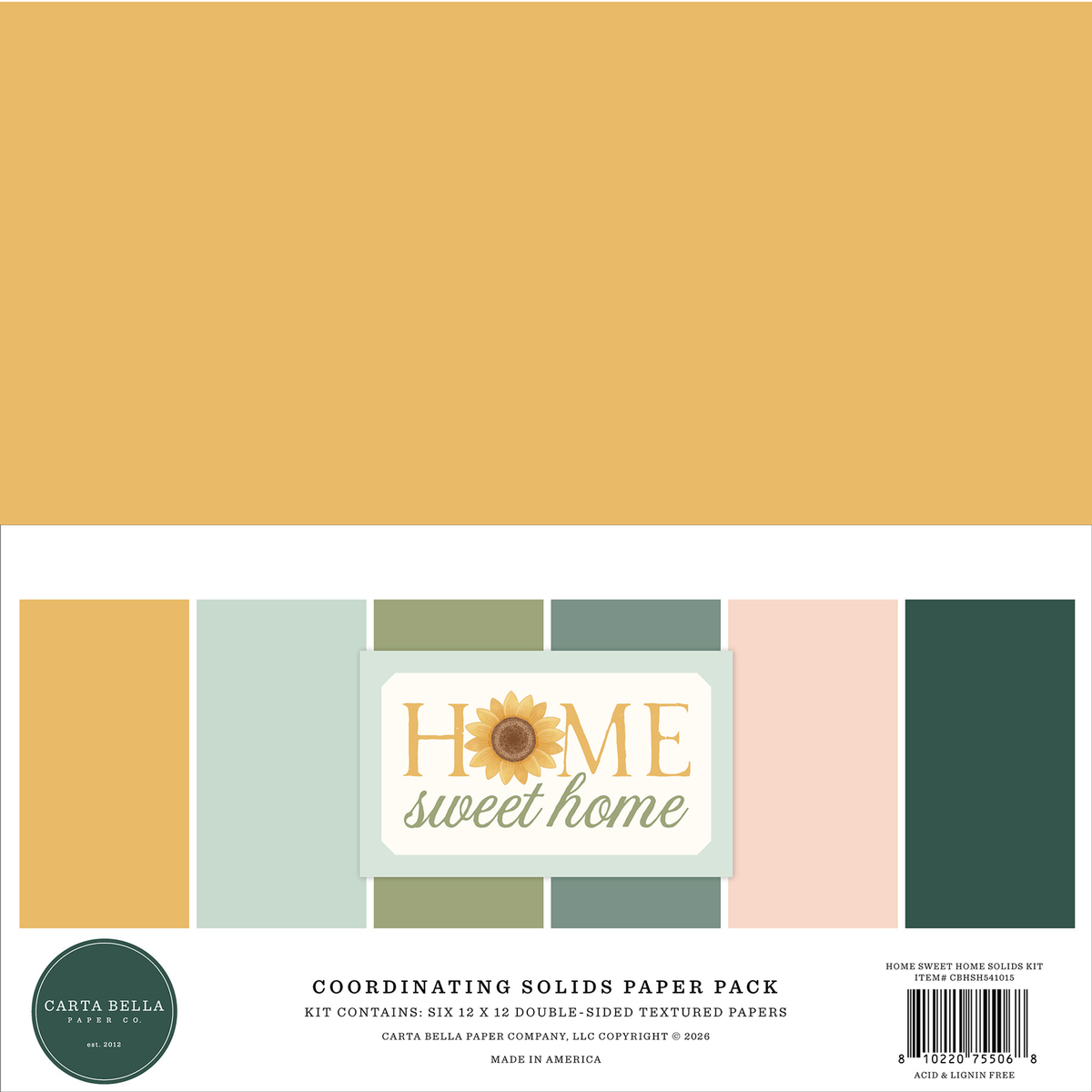Home Sweet Home Coordination Solids Paper Pack