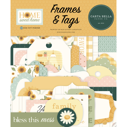 Home Sweet Home Frames & Tags