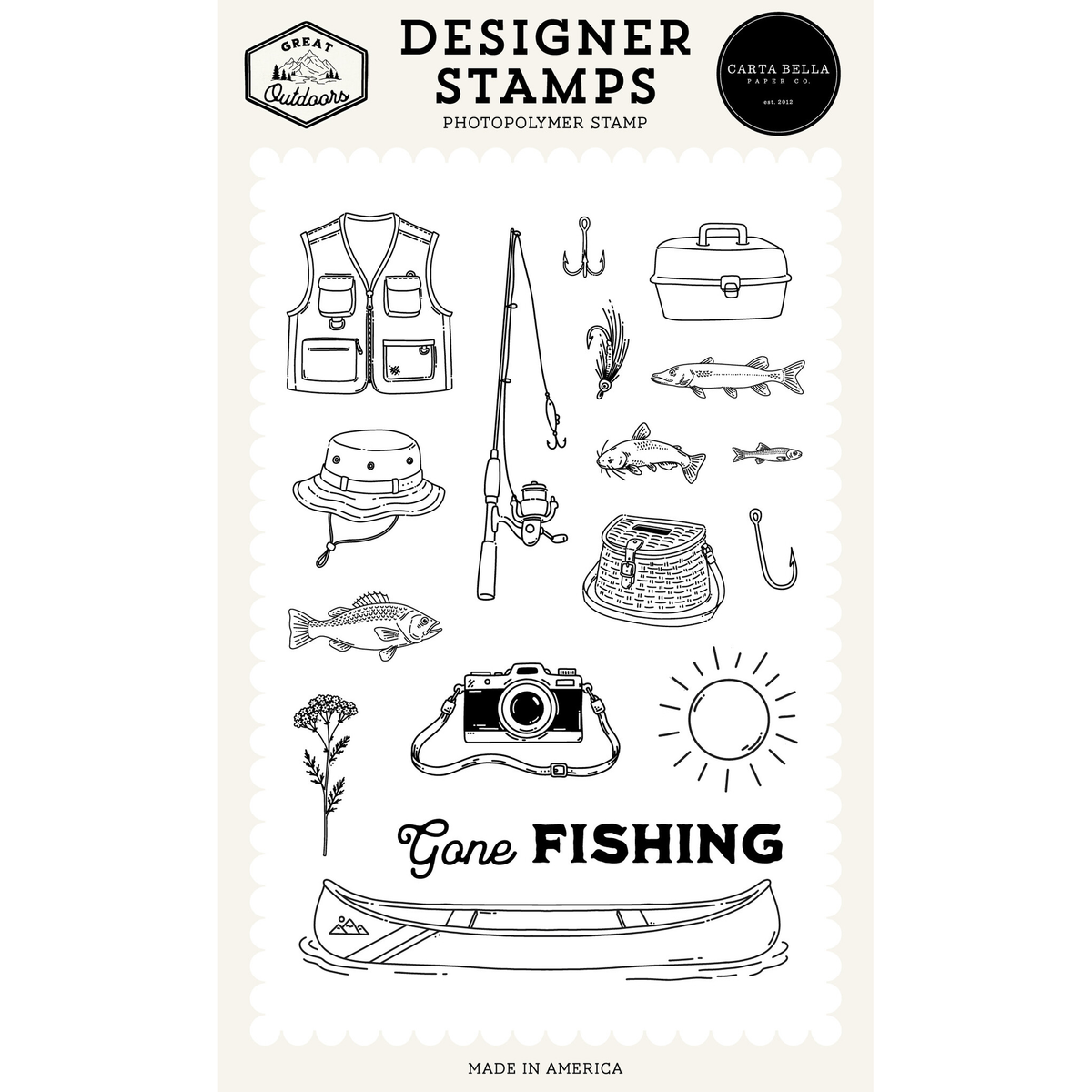 Great Outdoors Fishing Icons