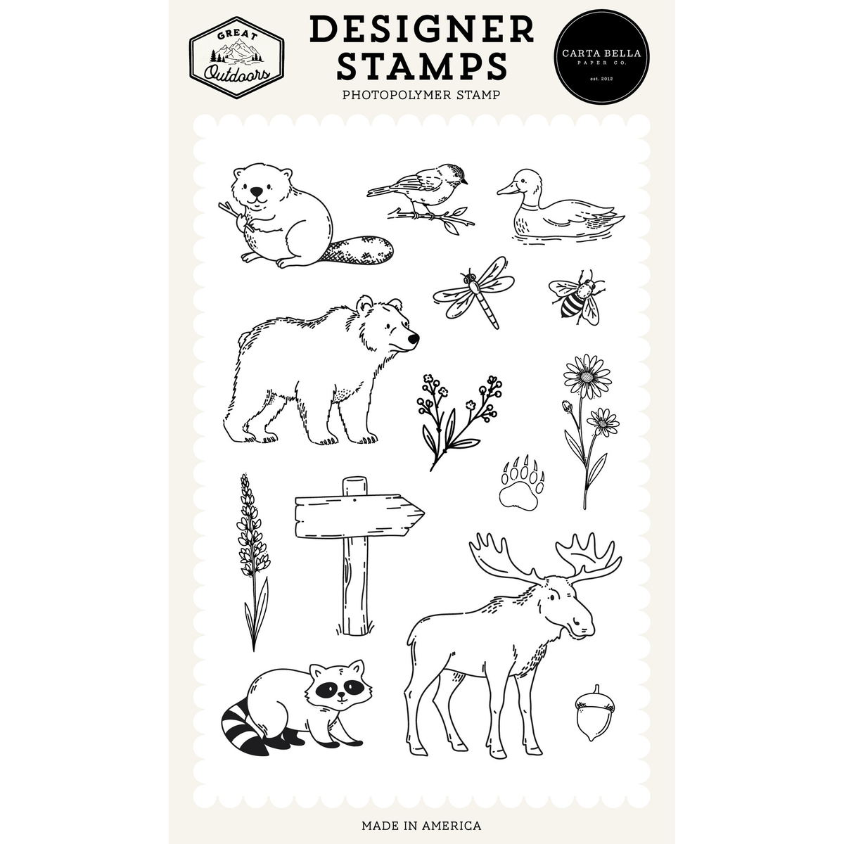 Great Outdoors Animal Icons