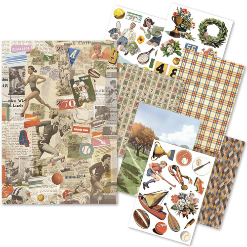 Sports Days Rice Paper Mixed