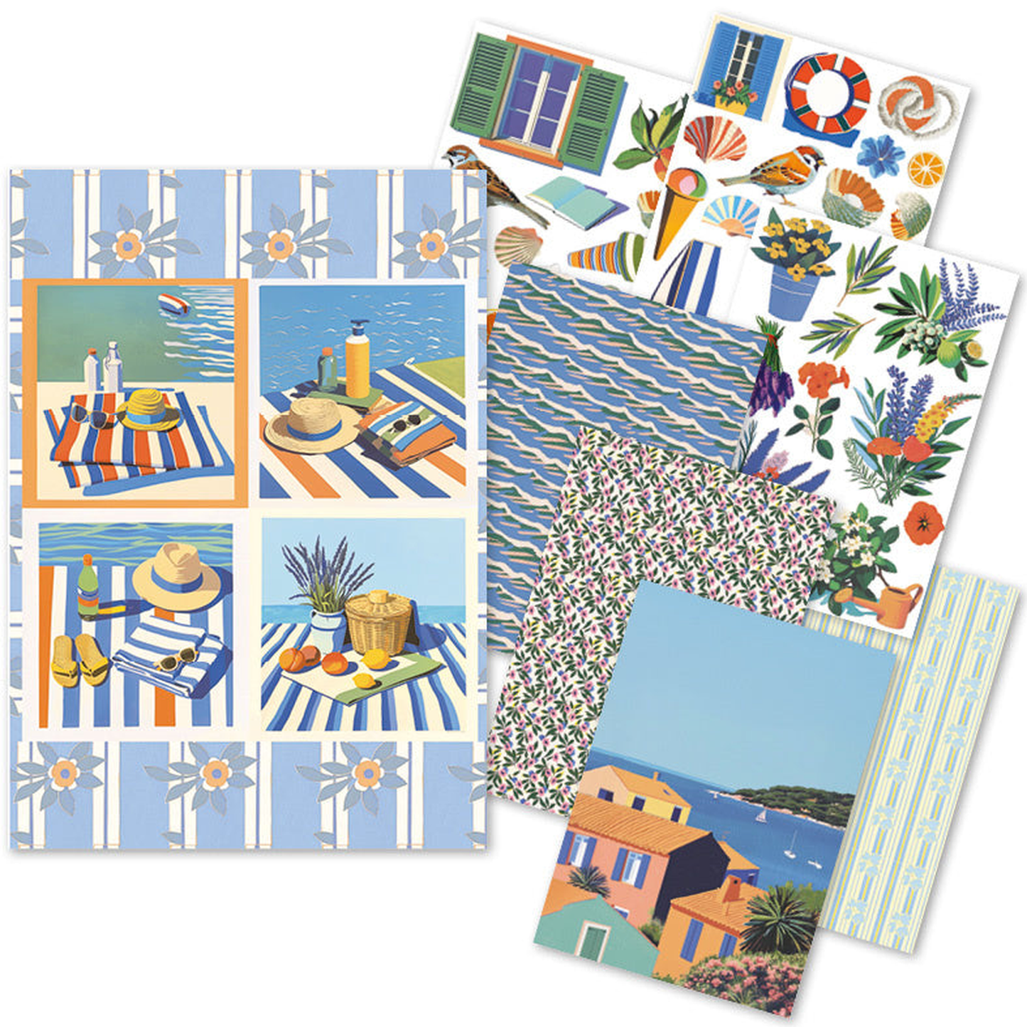 Riviera Dream Rice Paper Mixed