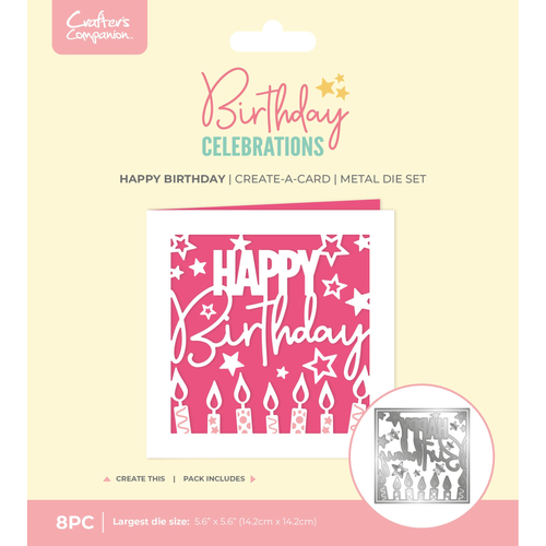 Birthday Celebrations - Create-a-Card Happy Birthday