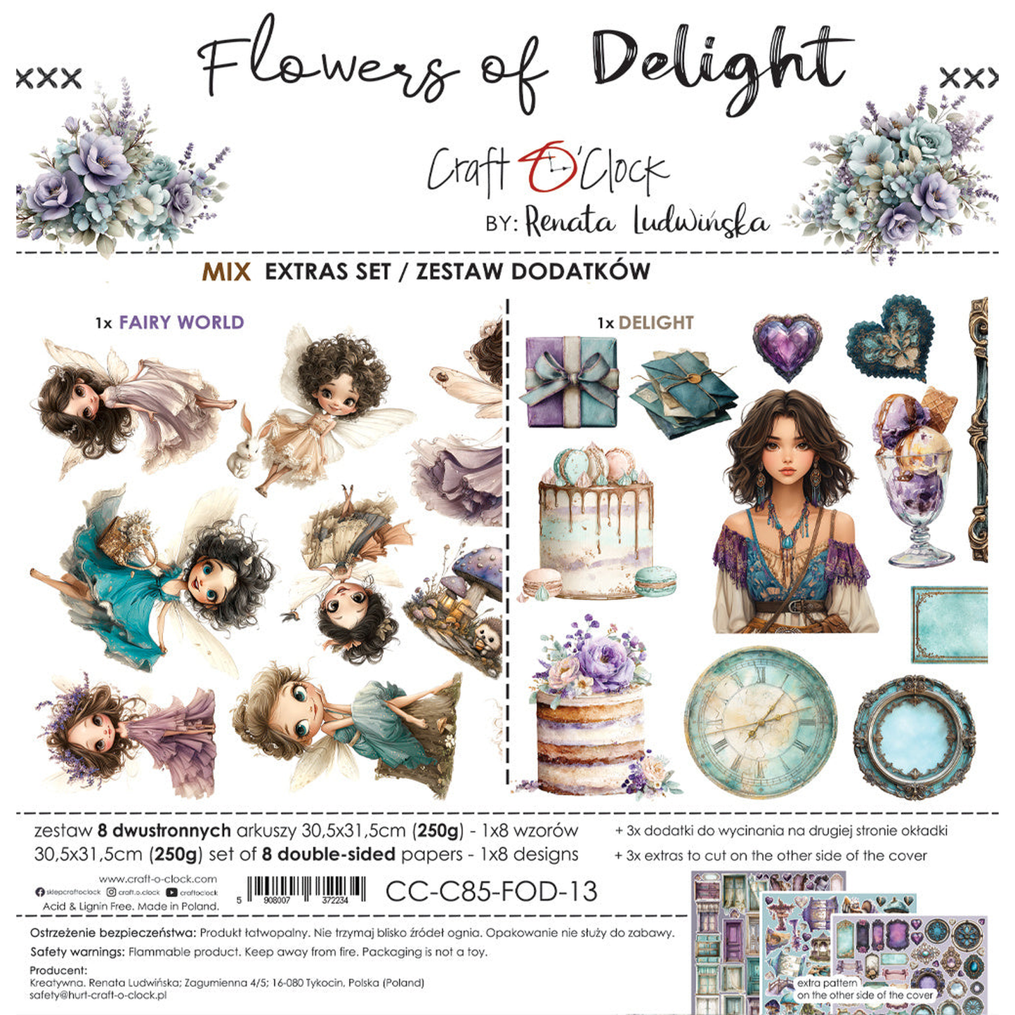 Flowers of Delight Extras Set Mix