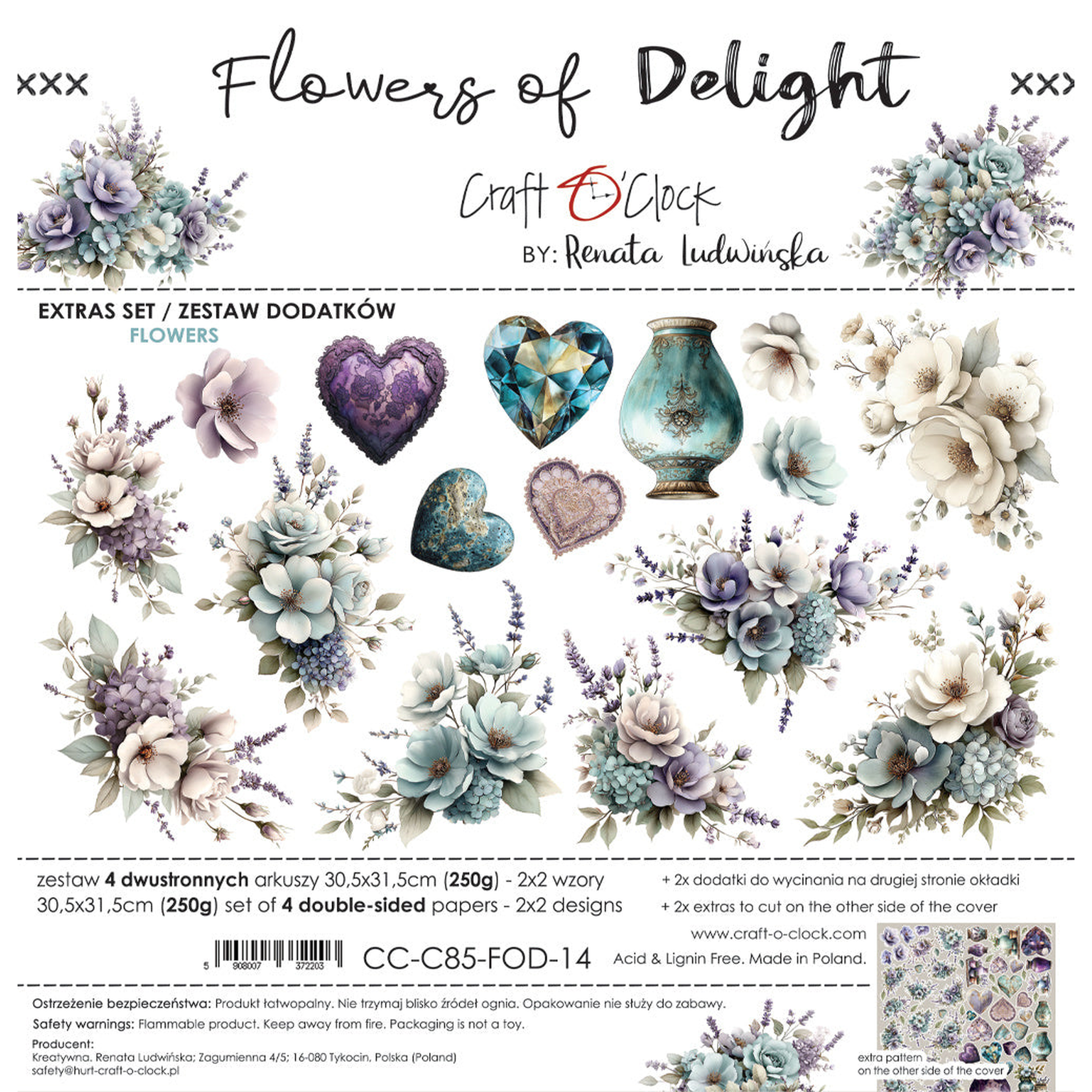 Flowers of Delight Extras Set Flowers