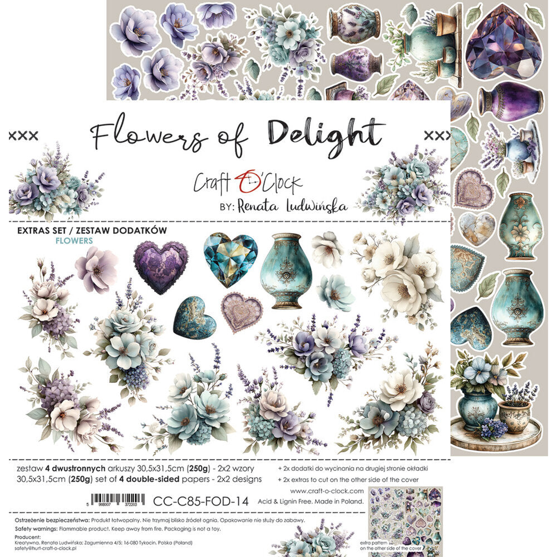 Flowers of Delight Extras Set Flowers