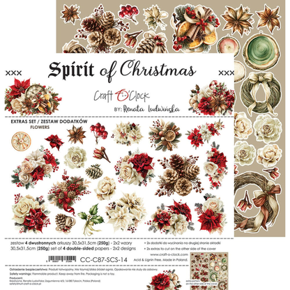 Spirit Of Christmas Extras Set Flowers