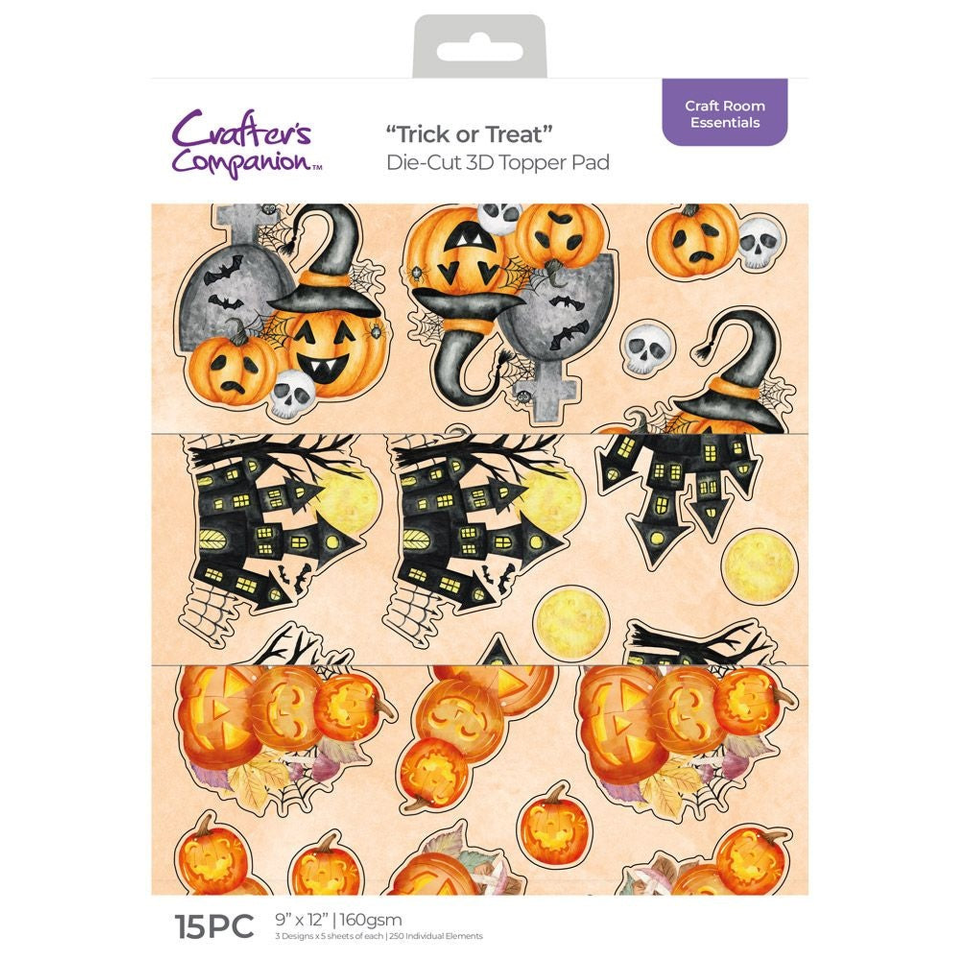 Trick or Treat 3D Topper Pad