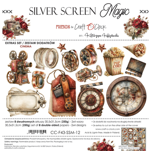 Silver Screen Magic Extras Set Cinema