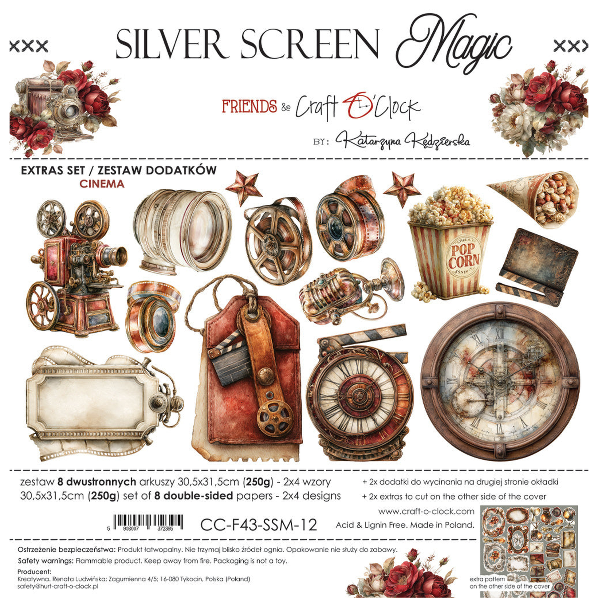 Silver Screen Magic Extras Set Cinema