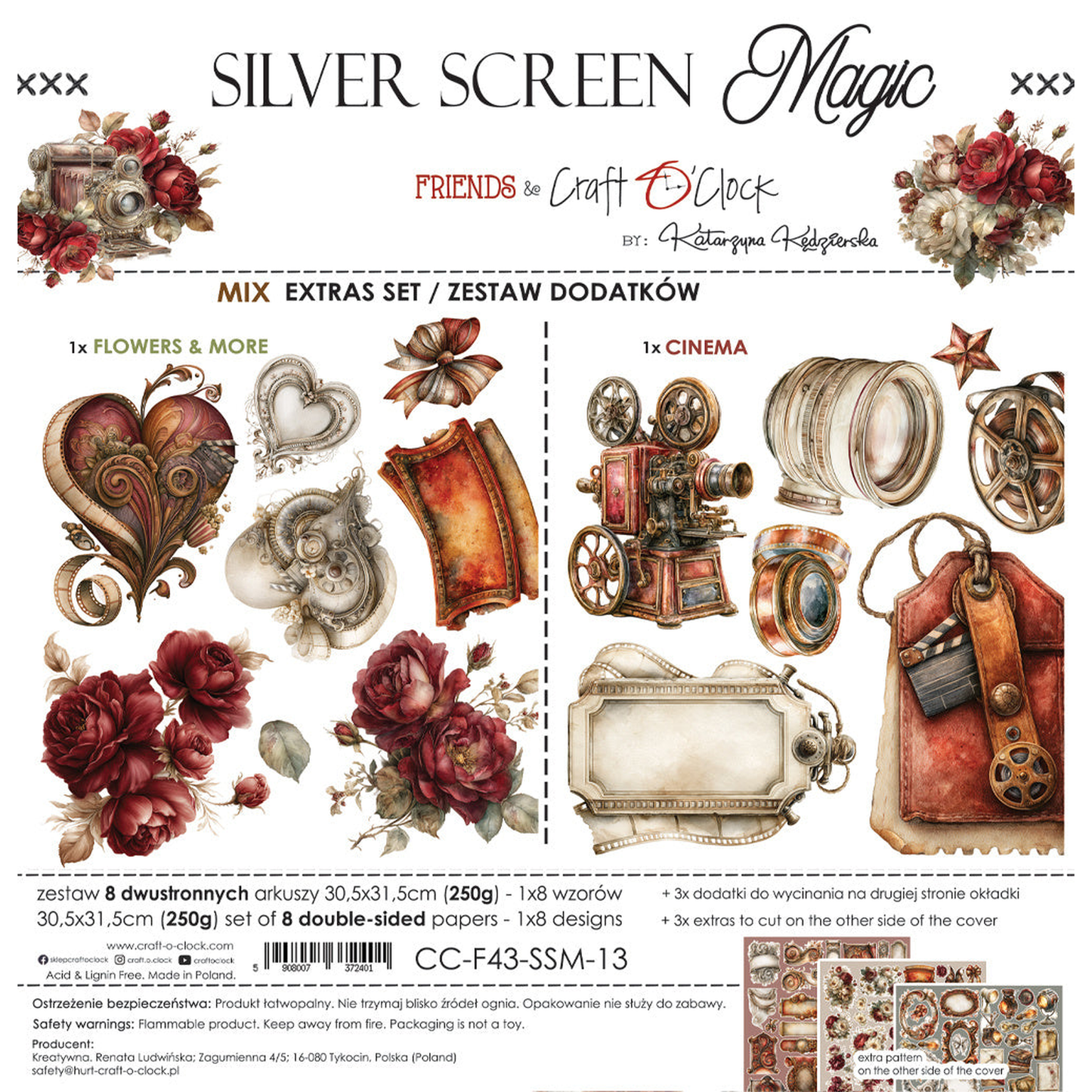Silver Screen Magic Extras Set Mix