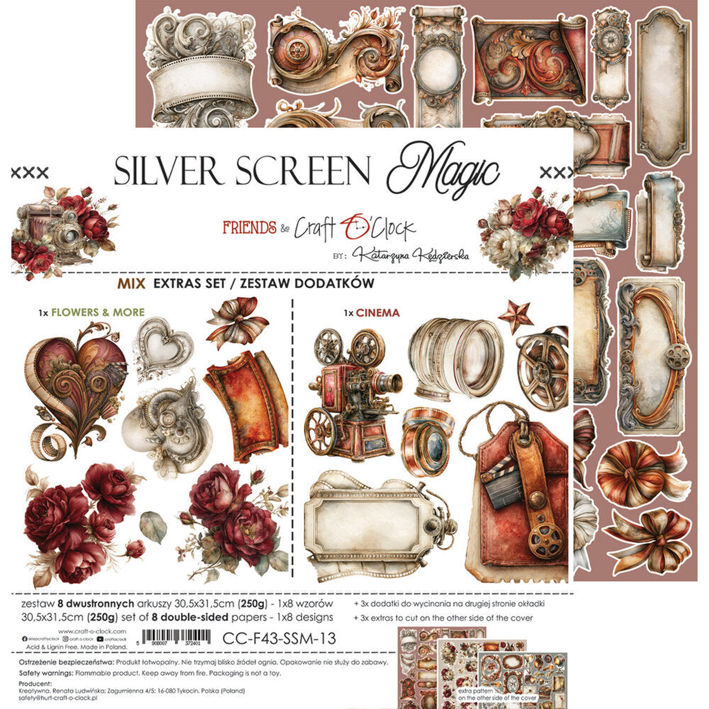 Silver Screen Magic Extras Set Mix