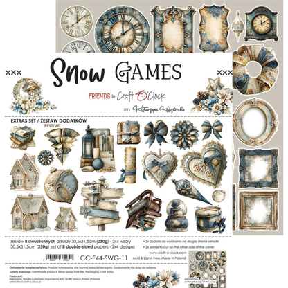Snow Games Extras Set Festive