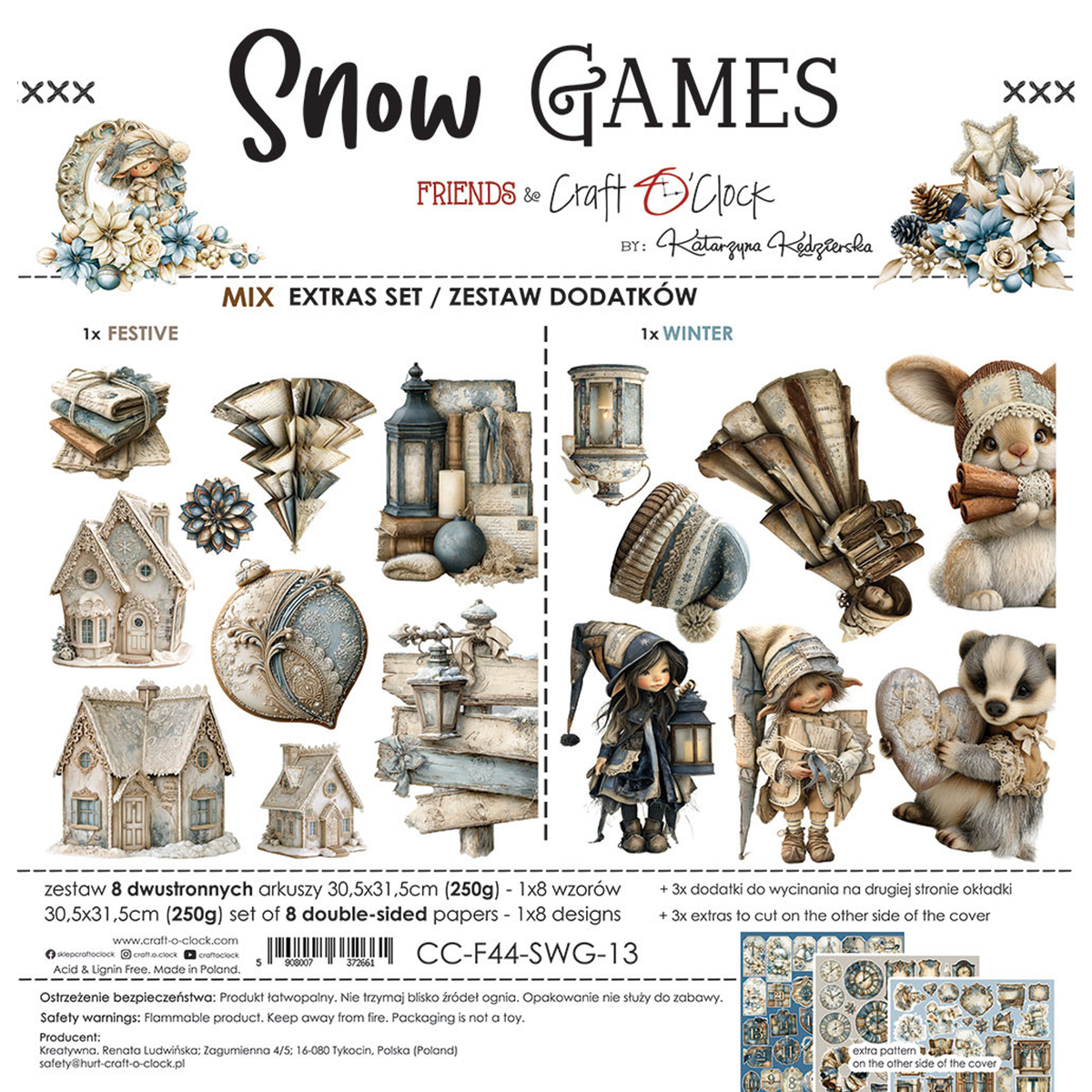 Snow Games Extras Set Mix