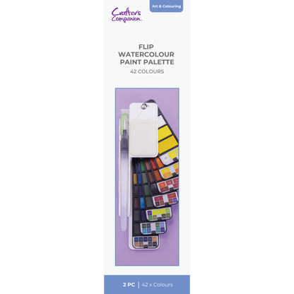 Flip Watercolour Paint Palette