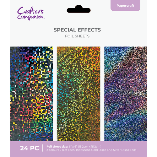 Cut in Edge Foils Sheets Special Effects
