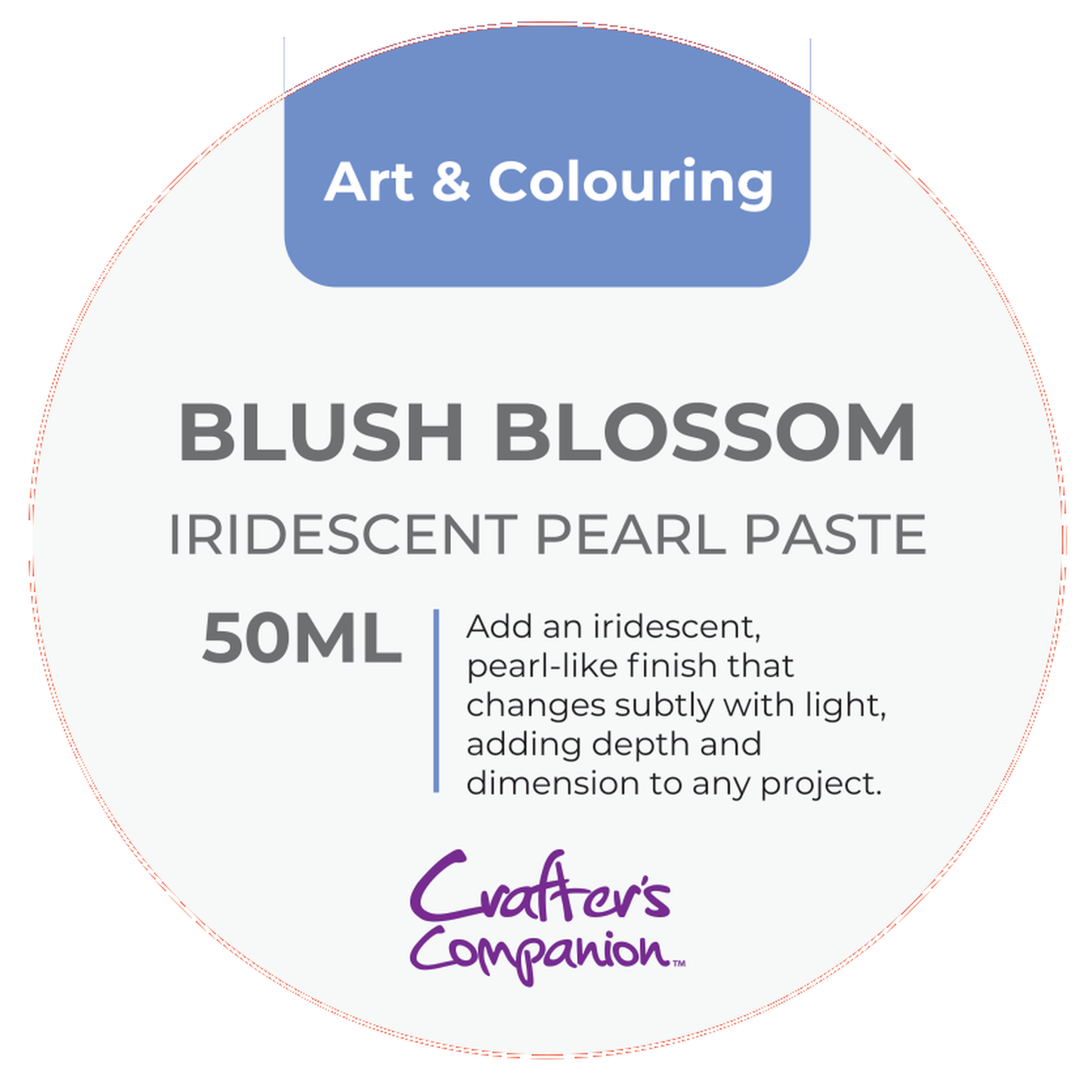 Iridescent Pearl Paste Blush Blossom