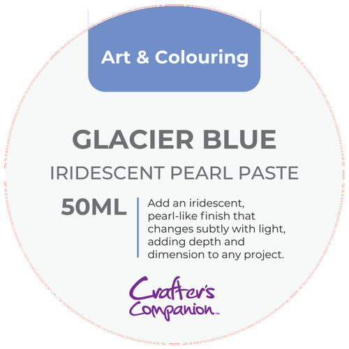 Iridescent Pearl Paste Glacier Blue
