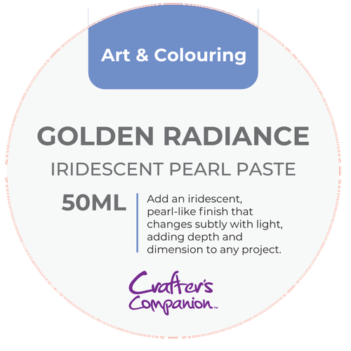 Iridescent Pearl Paste Golden Radiance