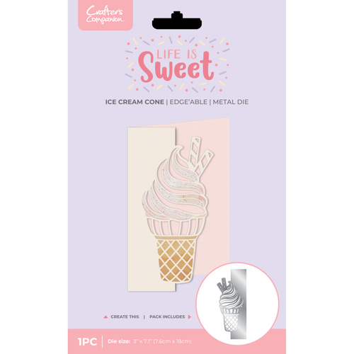 Life is Sweet Ice Cream Cone