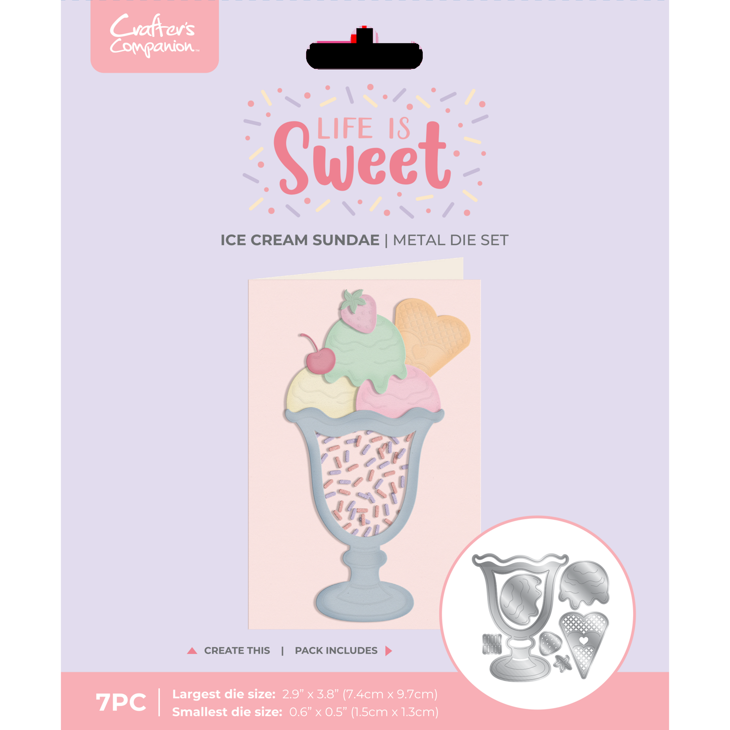 Life is Sweet Ice Cream Sundae
