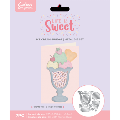 Life is Sweet Ice Cream Sundae