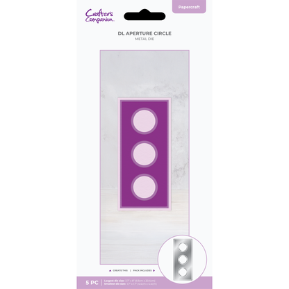 DL Aperture Metal Die Circle