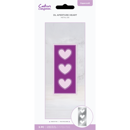 DL Aperture Metal Die Heart