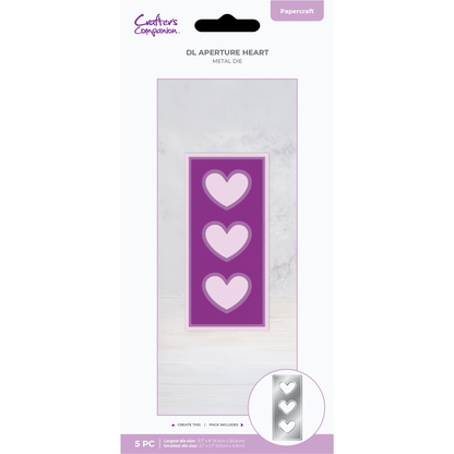 DL Aperture Metal Die Heart