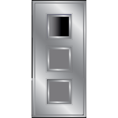 DL Aperture Metal Die Square
