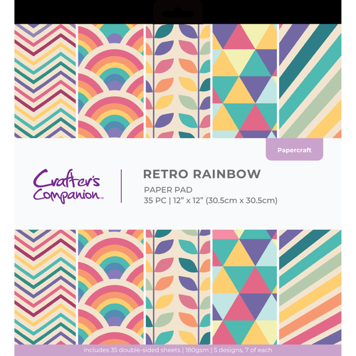 Retro Numbers - Retro Rainbow