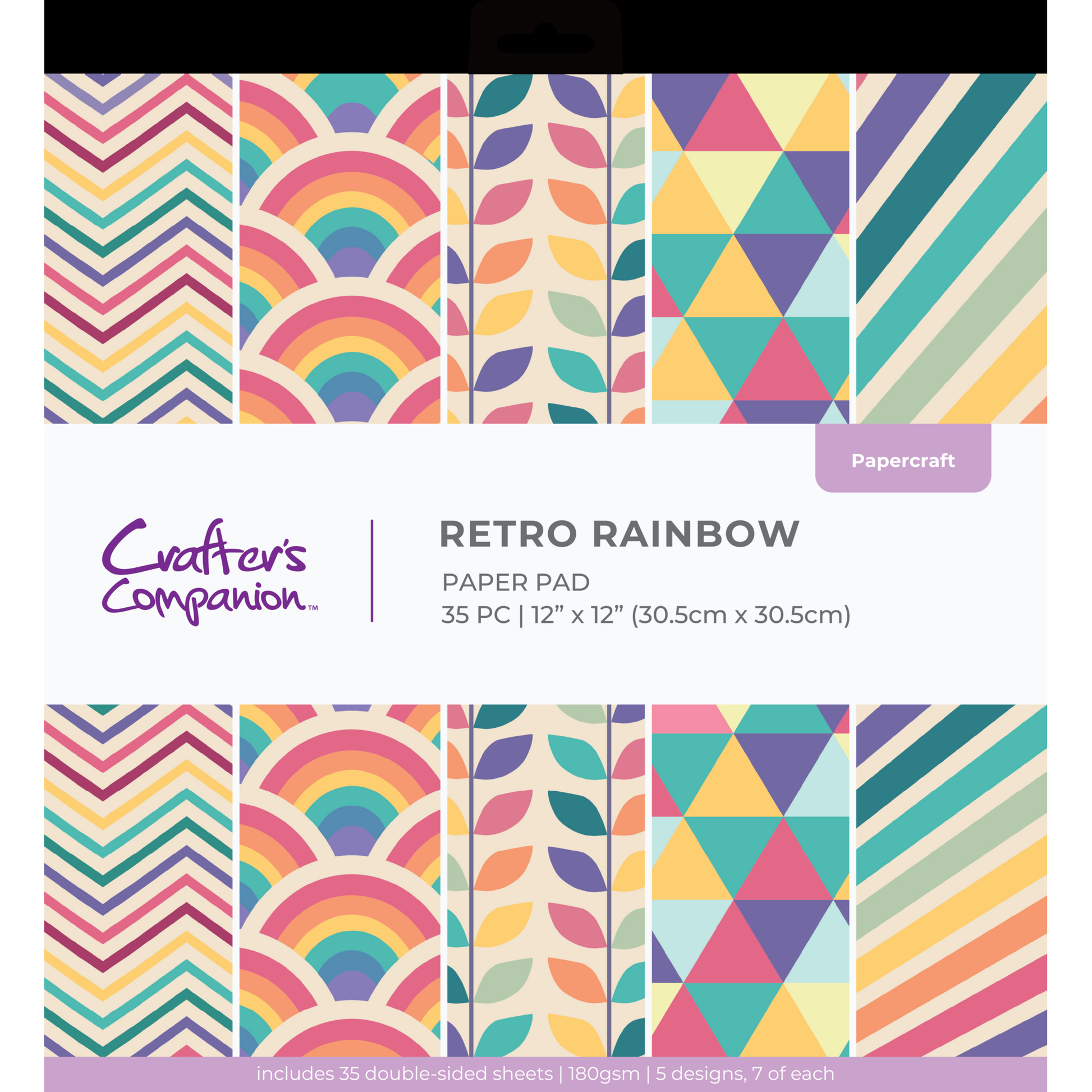 Retro Numbers - Retro Rainbow