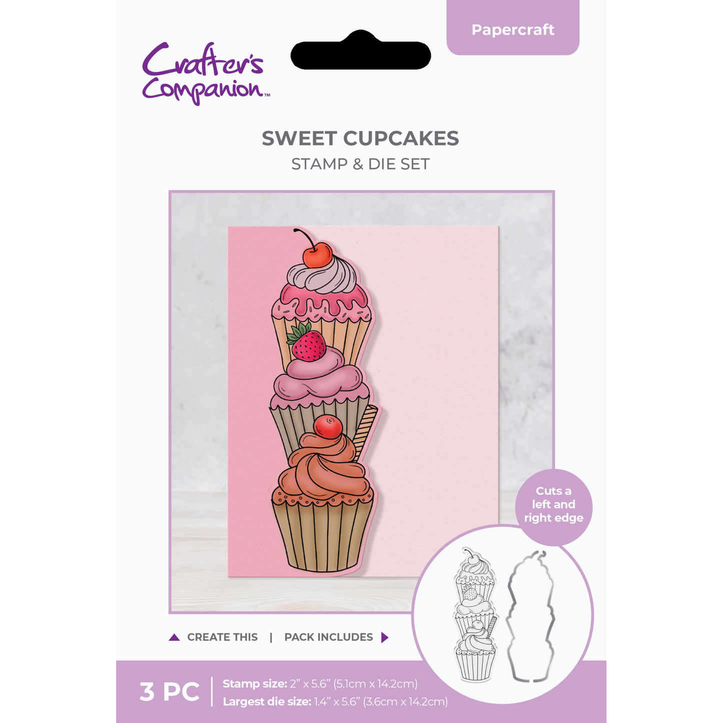 Vertical Edge - Cupcake Stack