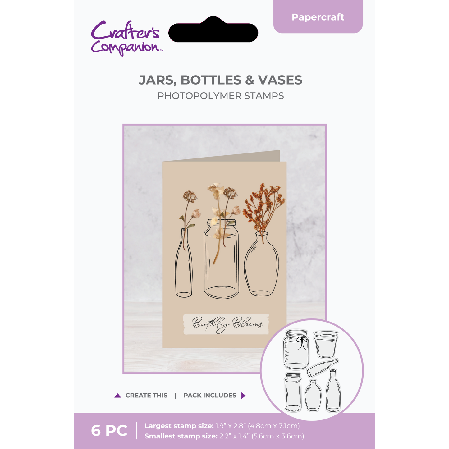 Flower Press - Jars, Bottles & Vases