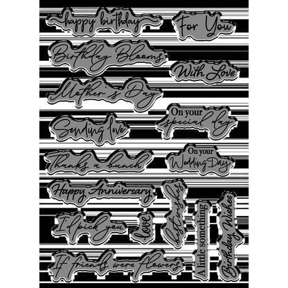 Flower Press - Script Sentiments