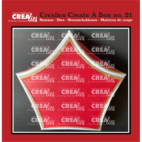 Create A Box No. 21 Pillow Box 5 Sides