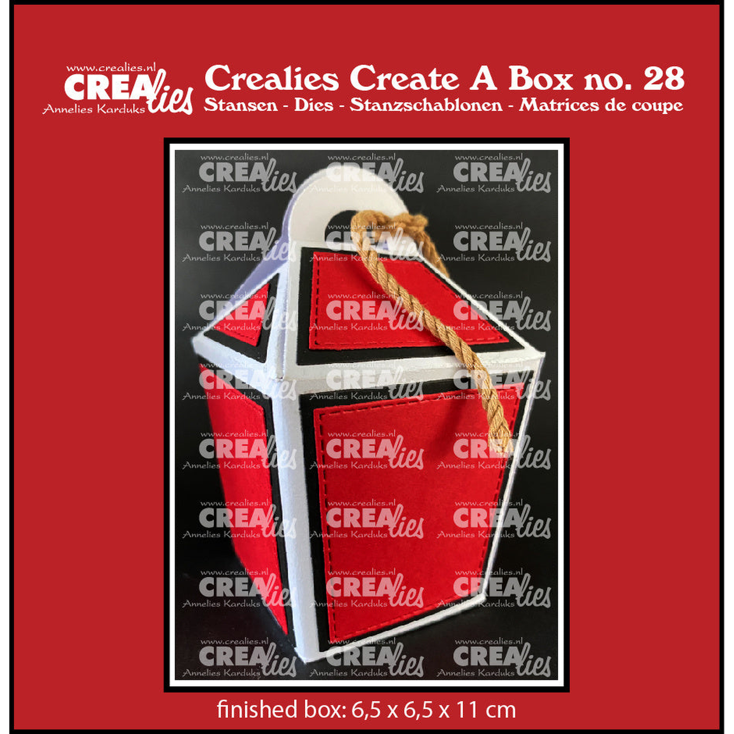 Create A Box No. 28 Closed Take Out Box