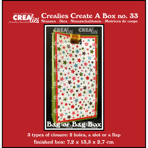 Create A Box Bag Box for Gifts and Advent