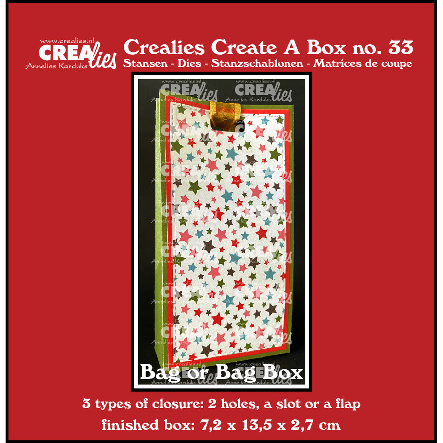 Create A Box Bag Box for Gifts and Advent