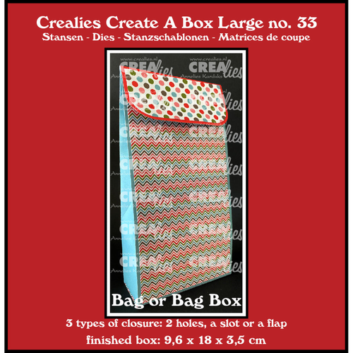 Create A Box Bag Box for Gifts and Advent Large