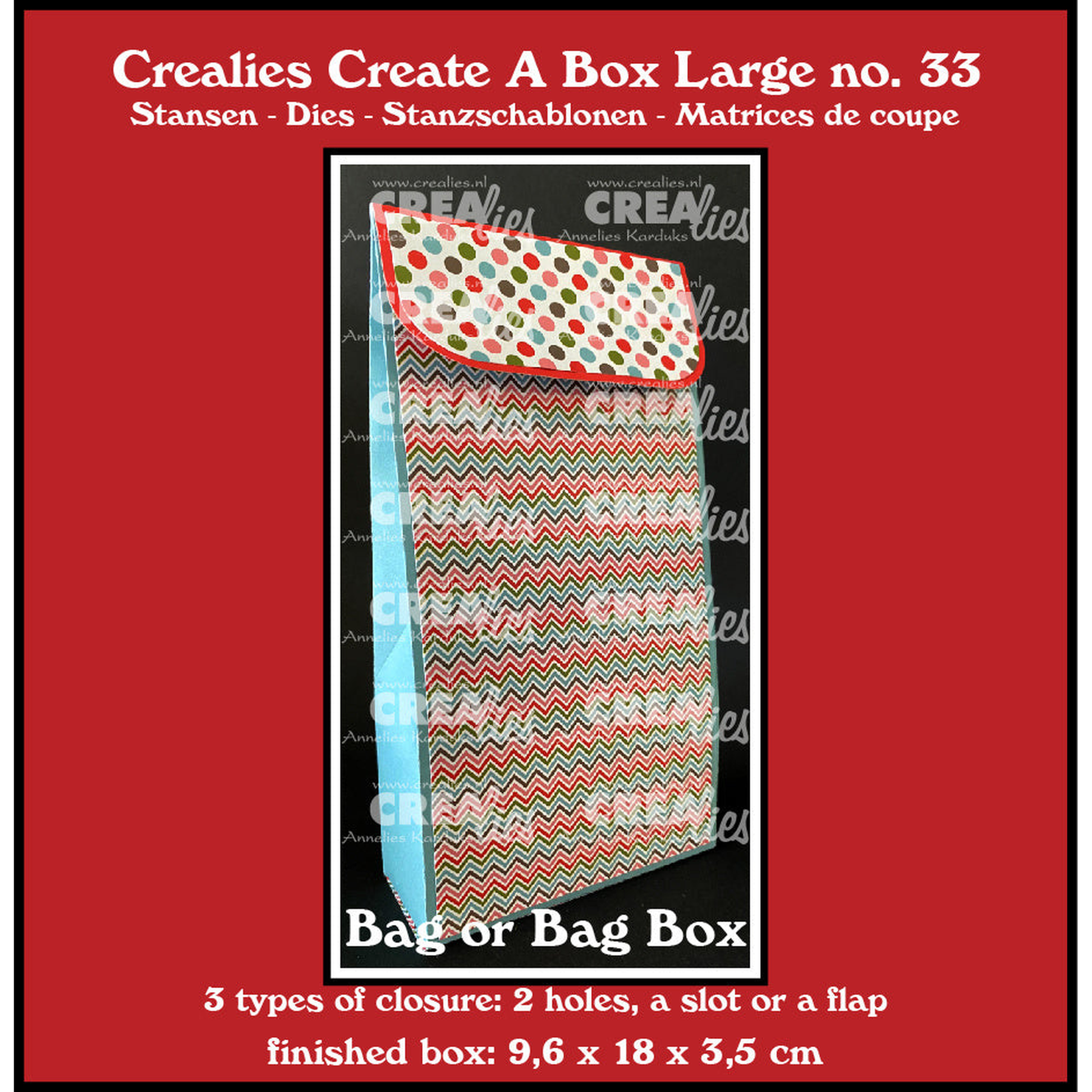 Create A Box Bag Box for Gifts and Advent Large