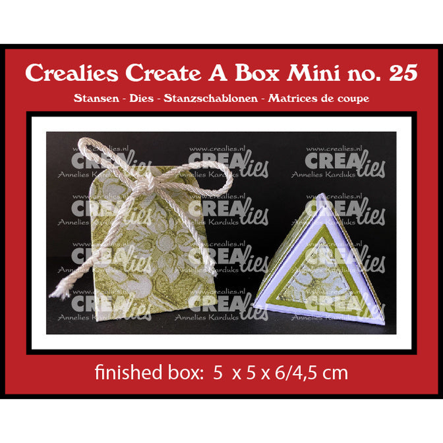 Create A Box No. 25 Triangle Box Mini