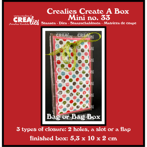 Create A Box Bag Box for Gifts and Advent Mini