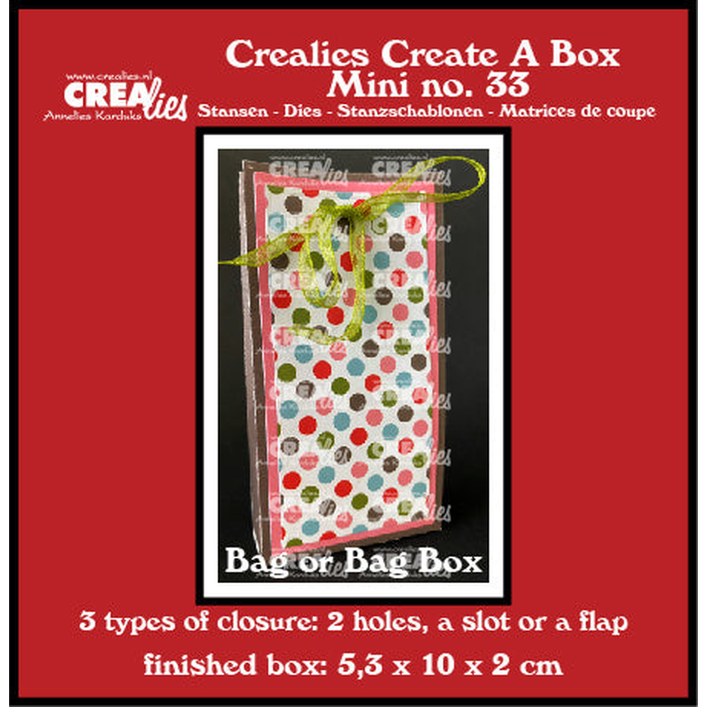 Create A Box Bag Box for Gifts and Advent Mini
