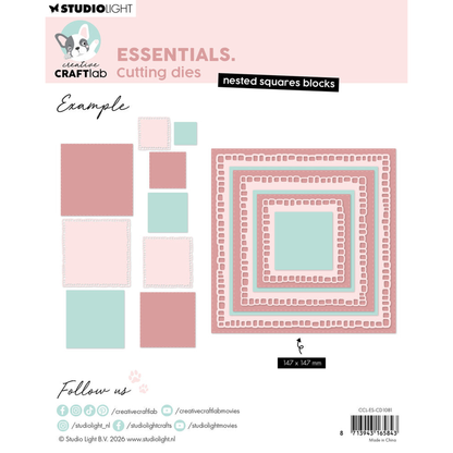 Nested Squares Blocks