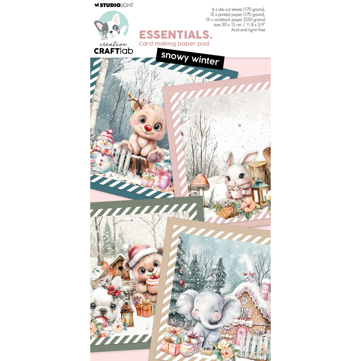 Snowy Winter - Card Making Pad