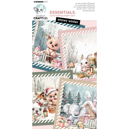 Snowy Winter - Card Making Pad