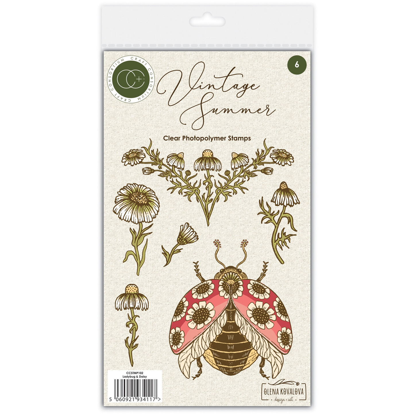 Vintage Summer - Ladybug & Daisy