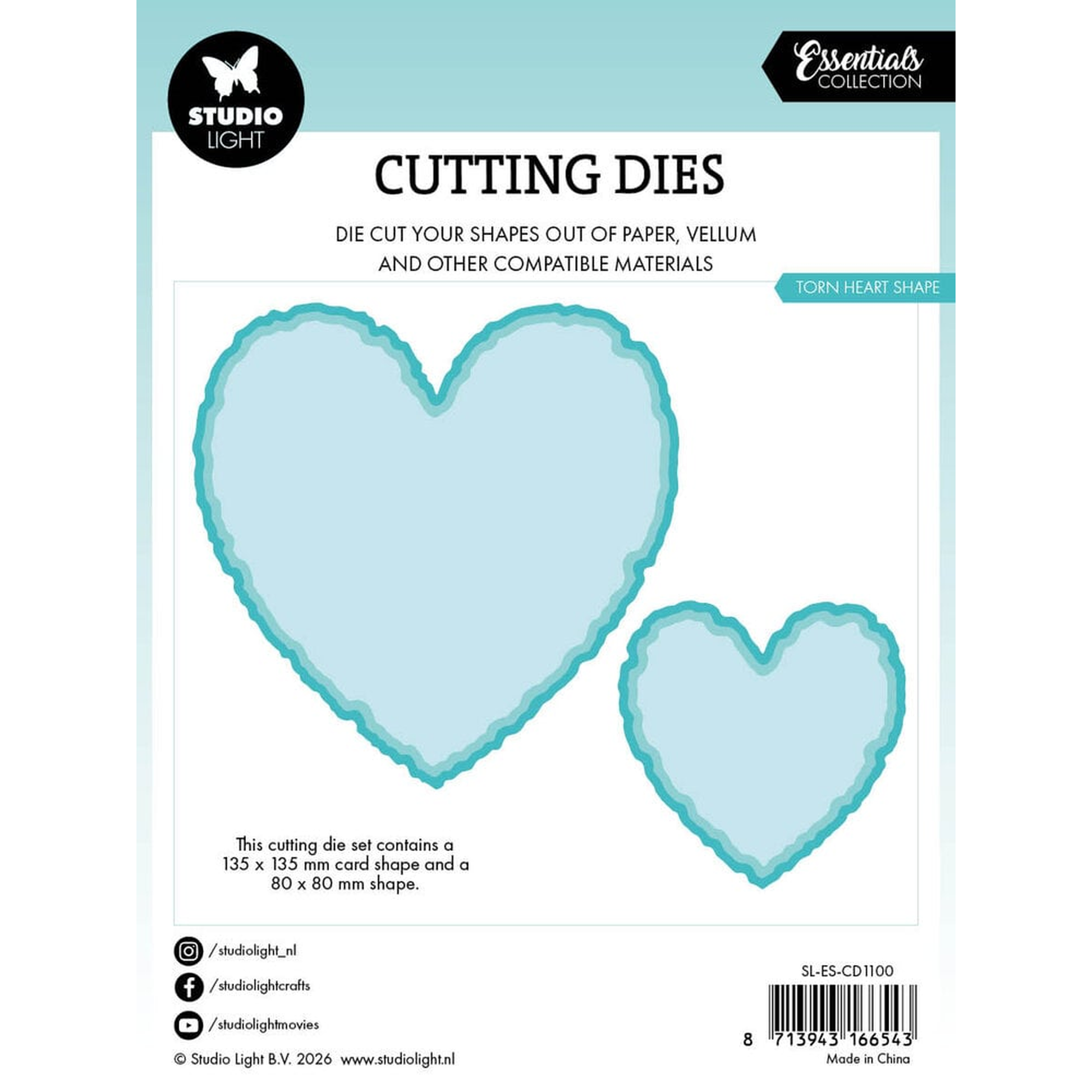 Torn Edge Torn Heart Shape